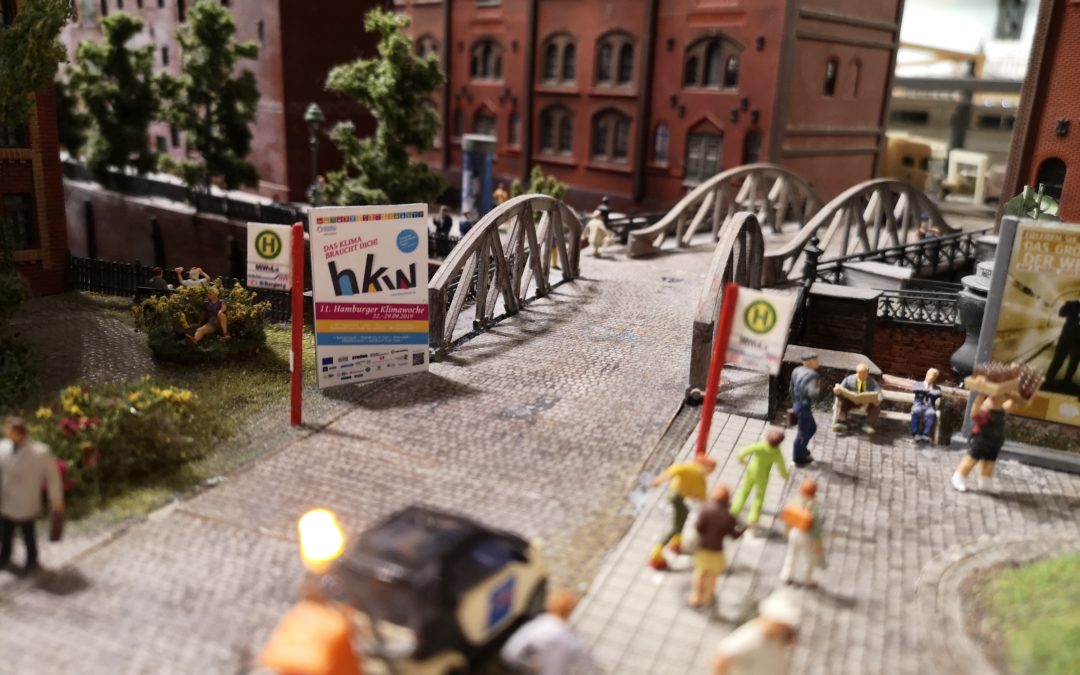 Klimawoche: Mini-Plakate im Wunderland